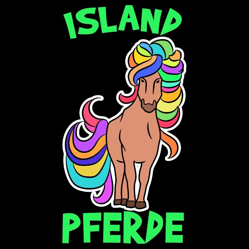 Pferde Pony Islandpferde Isländer Spruch Pferdefan