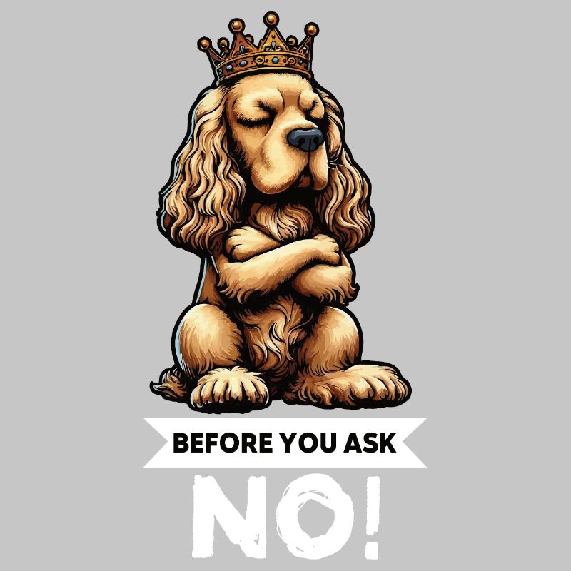 Before You Ask Cocker Spaniel Cockerhund 