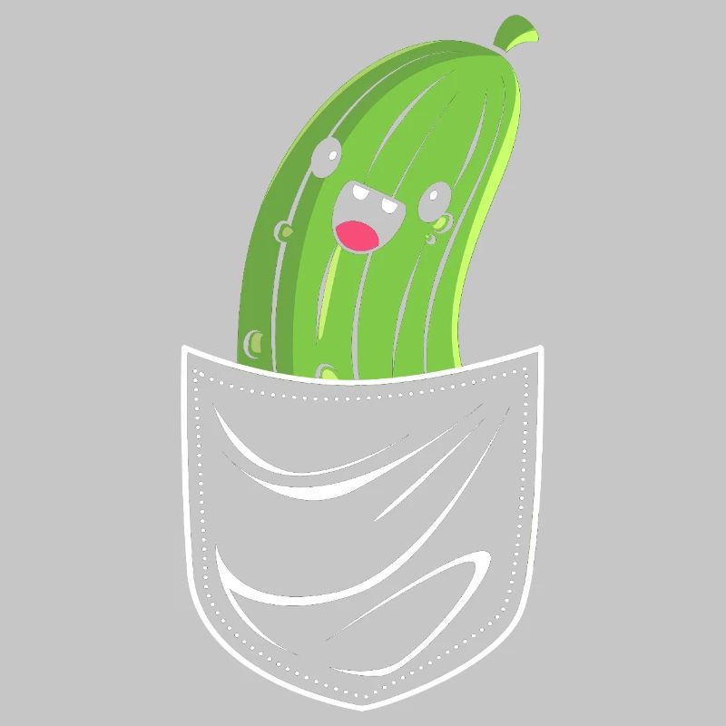 Cornichon concombre et concombre