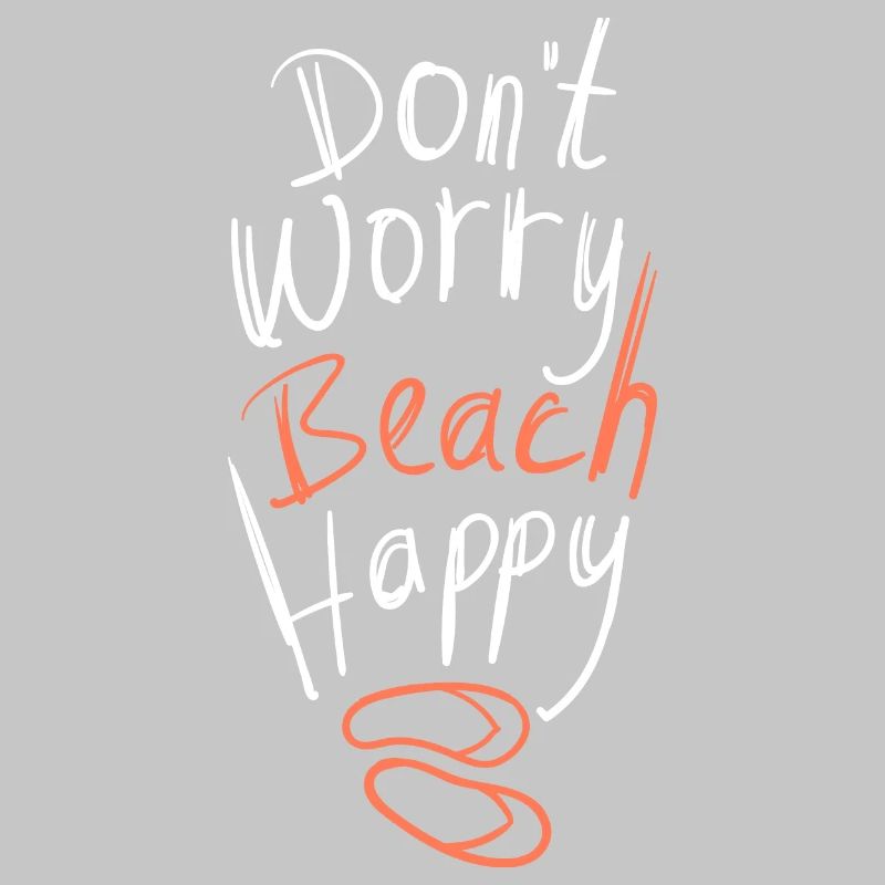 Ne t’inquiète pas, plage, joyeuse déclaration d’été