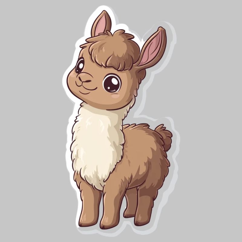 Lama Alpaka Llama Tier Geschenk