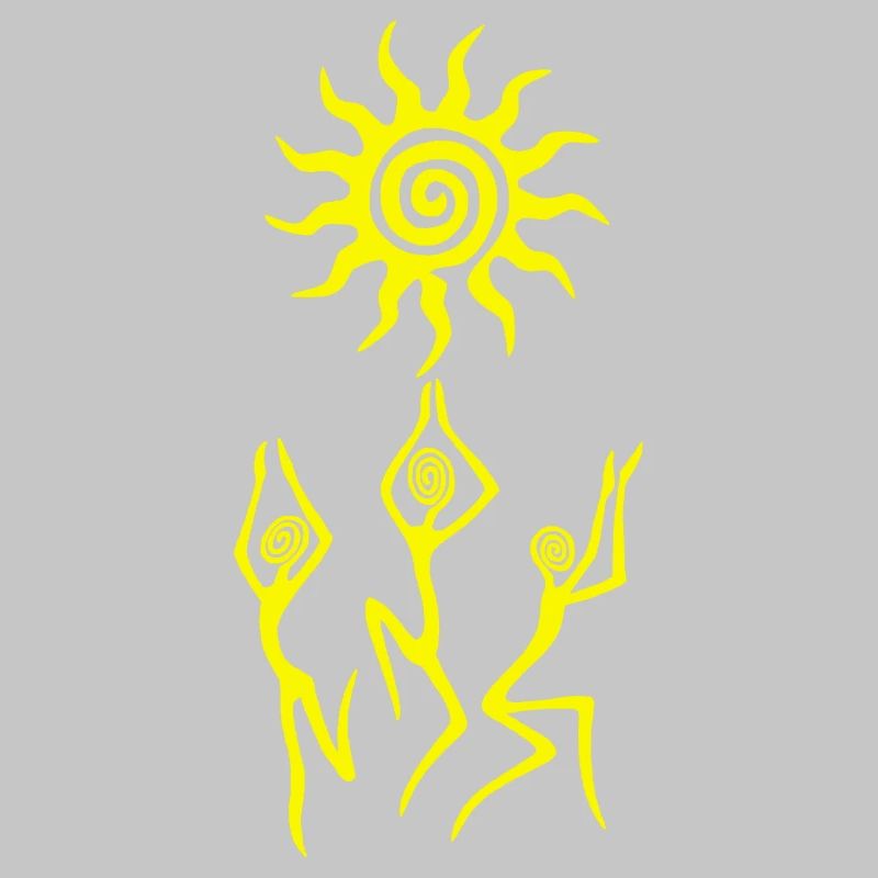 La danse du soleil jaune