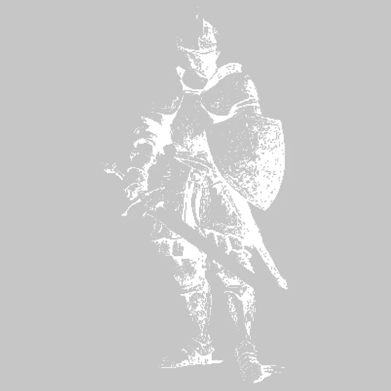 Iron Knight Silhouette