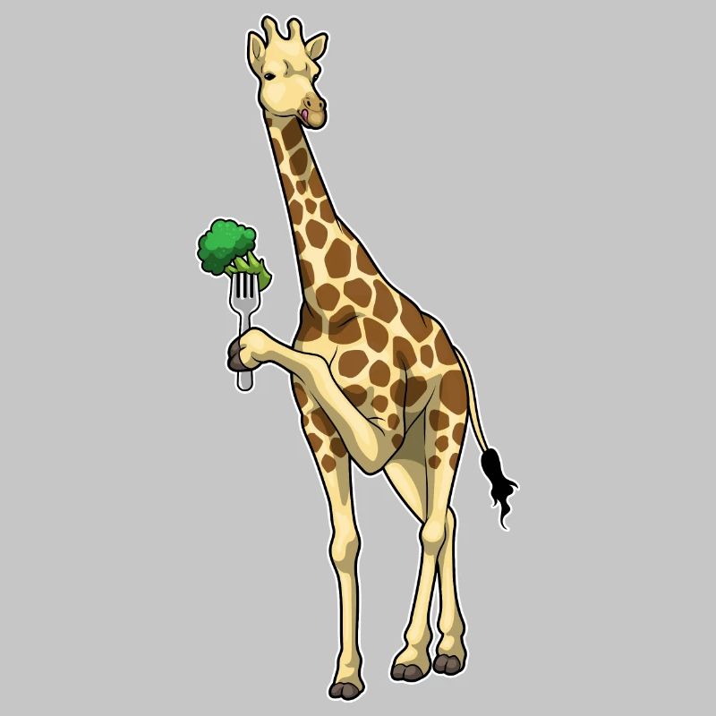 Giraffe Broccoli