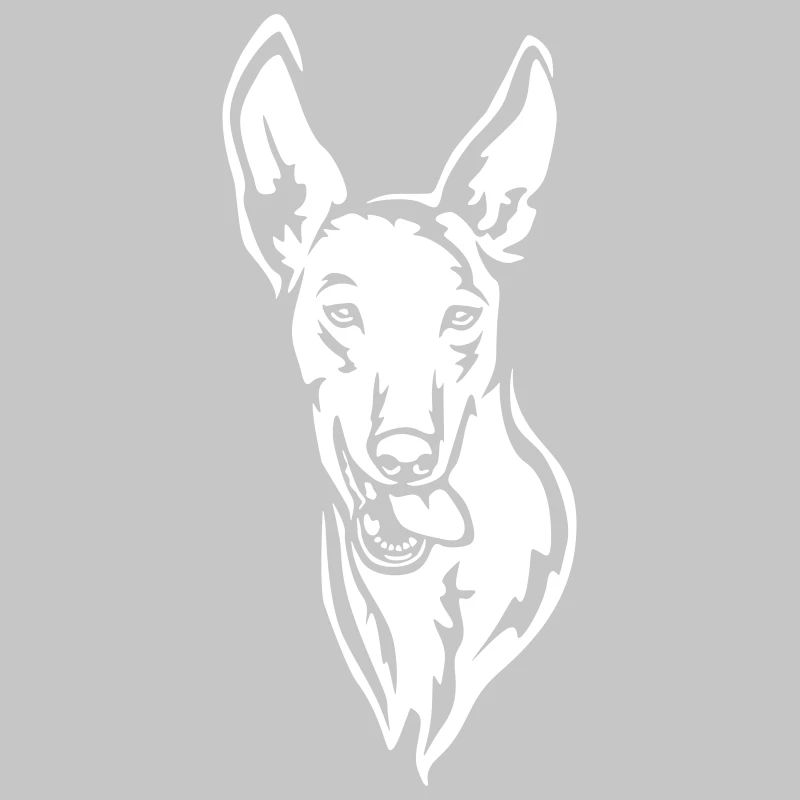 Podenco Kopf "Black Edition"