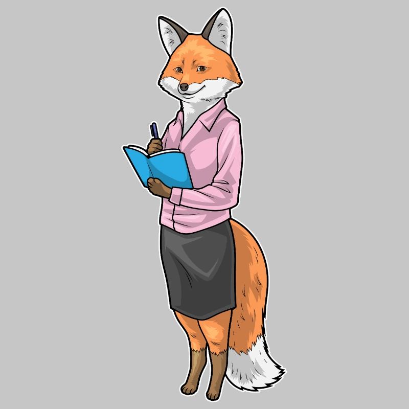 Fox Secretary Notebook Office
