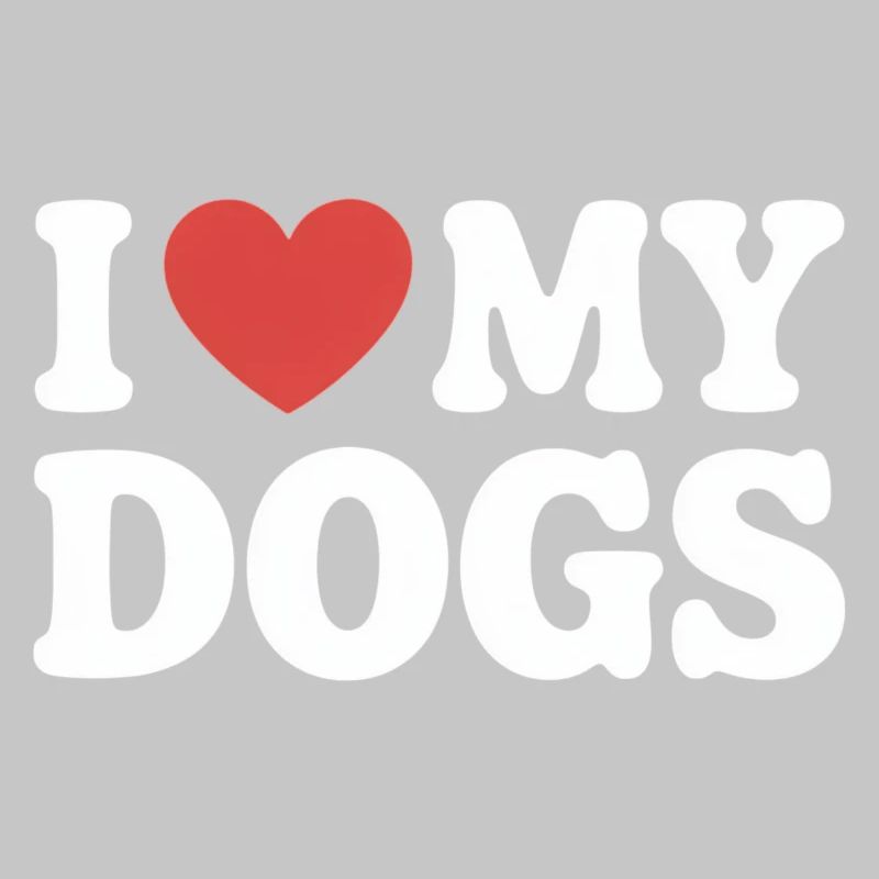 J’aime l’amour de mon chien