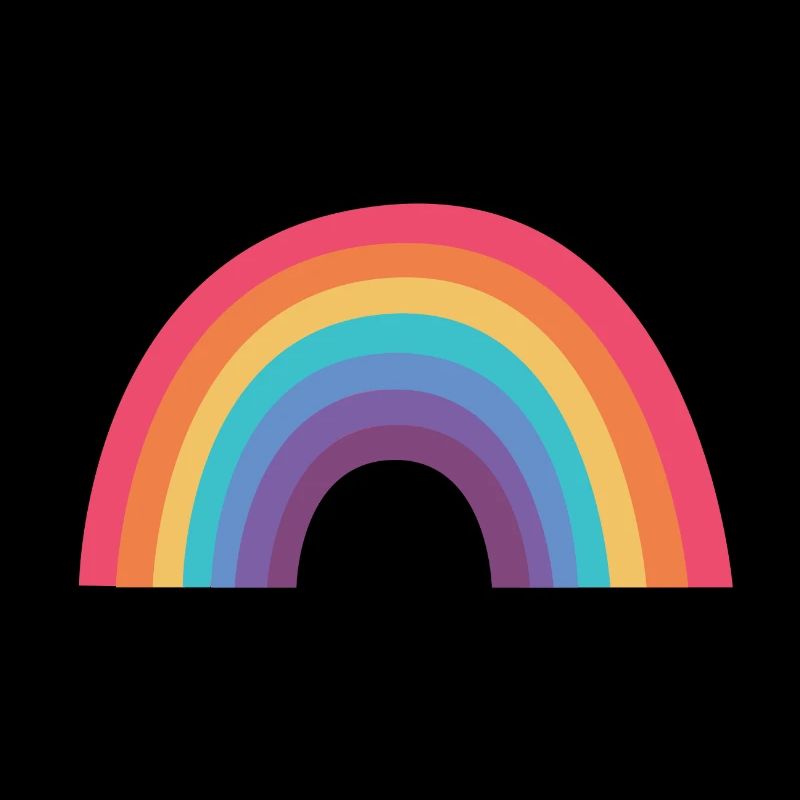 Arches arc-en-ciel