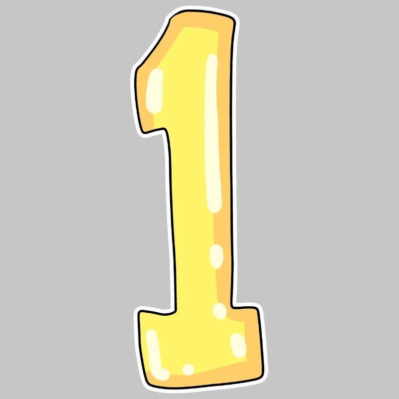1 jaune