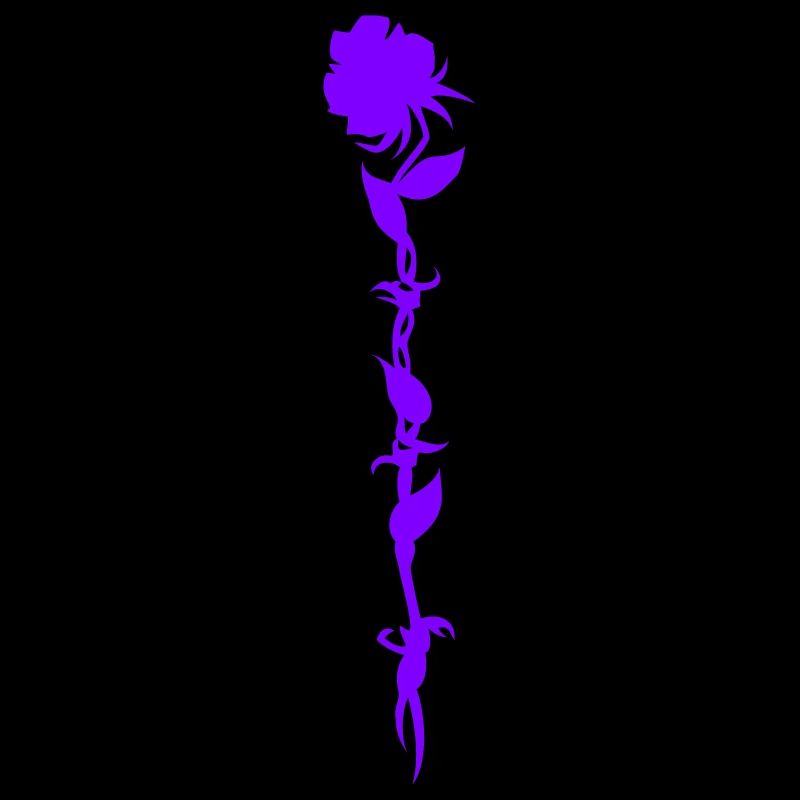 Tatouage d’épines de rose