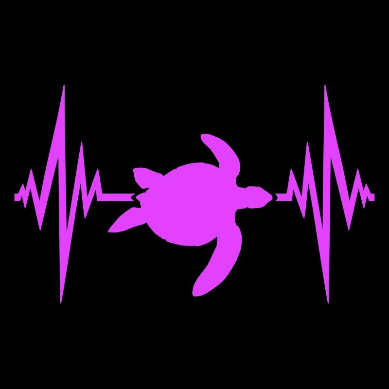 Water Turtle Pulse Heartbeat Frequency ECG Fun