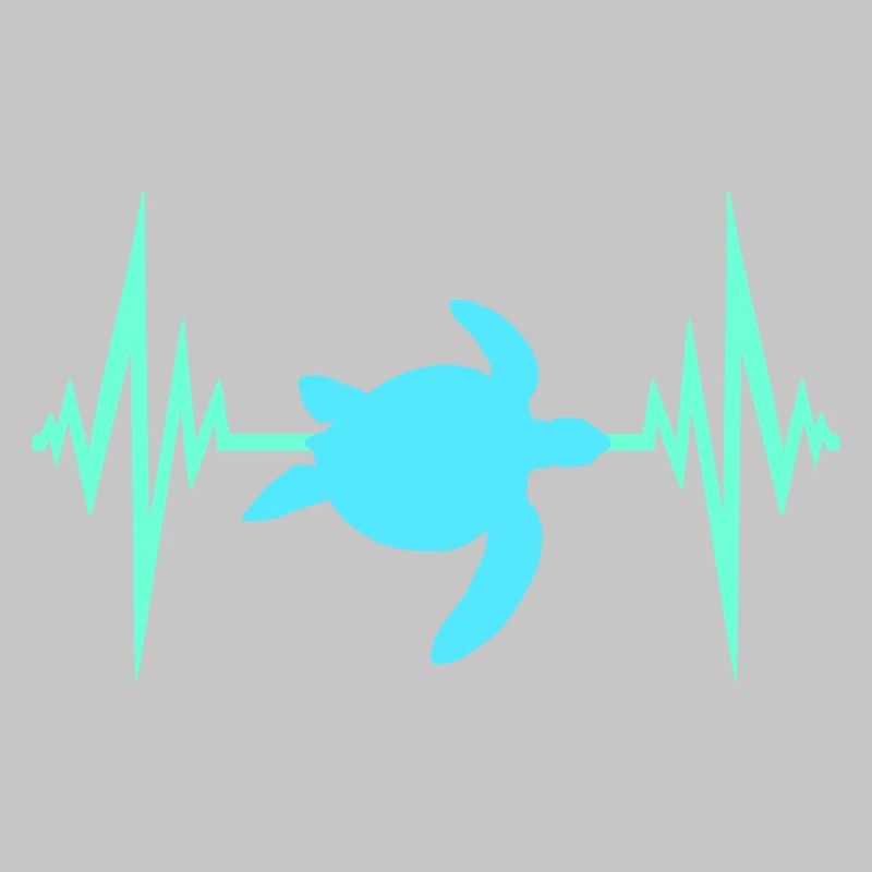 Water Turtle Pulse Heartbeat Frequency ECG Fun