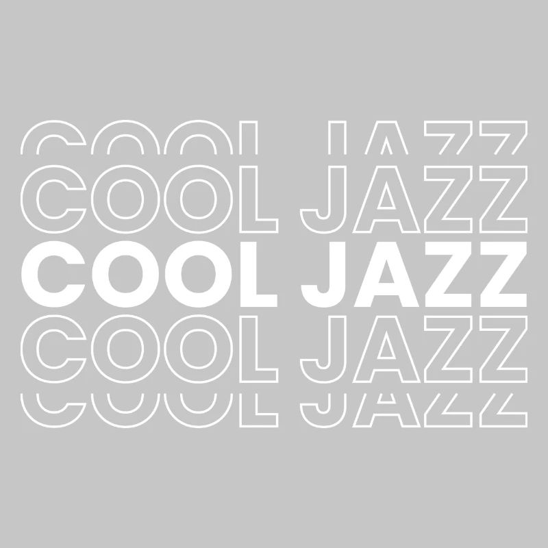 Cooles Jazz-Logo-Muster