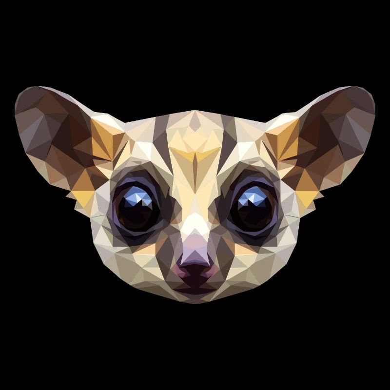 Galago Buisson Bébé Singe Galagos Singe Mignon Galago