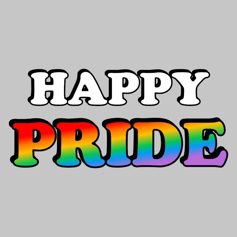 Pride Regenbogen Textdesign