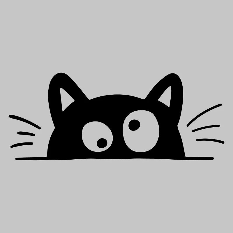 Neugierige Katze