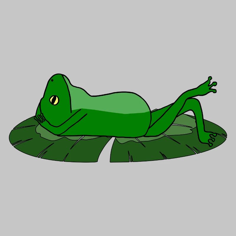 Frog Toad Chill Toad
