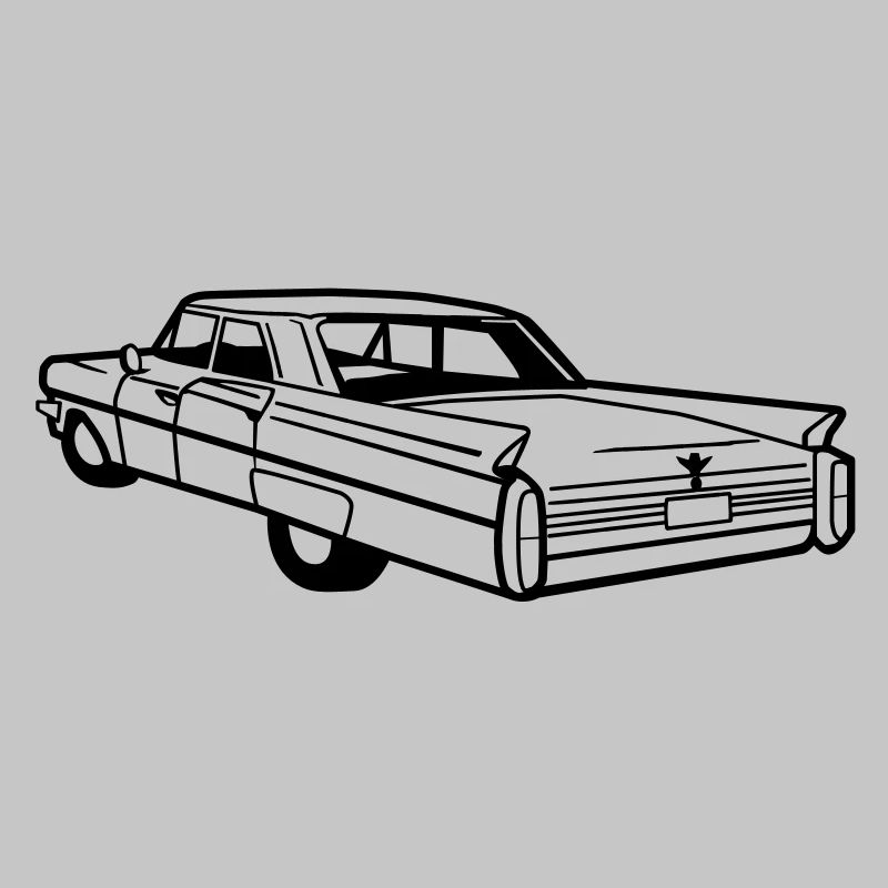 Caddy Vektor - Oldtimer, Low Rider