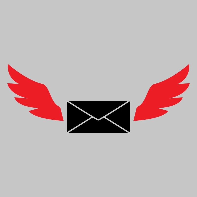 Express Mail Envelope Winged Post