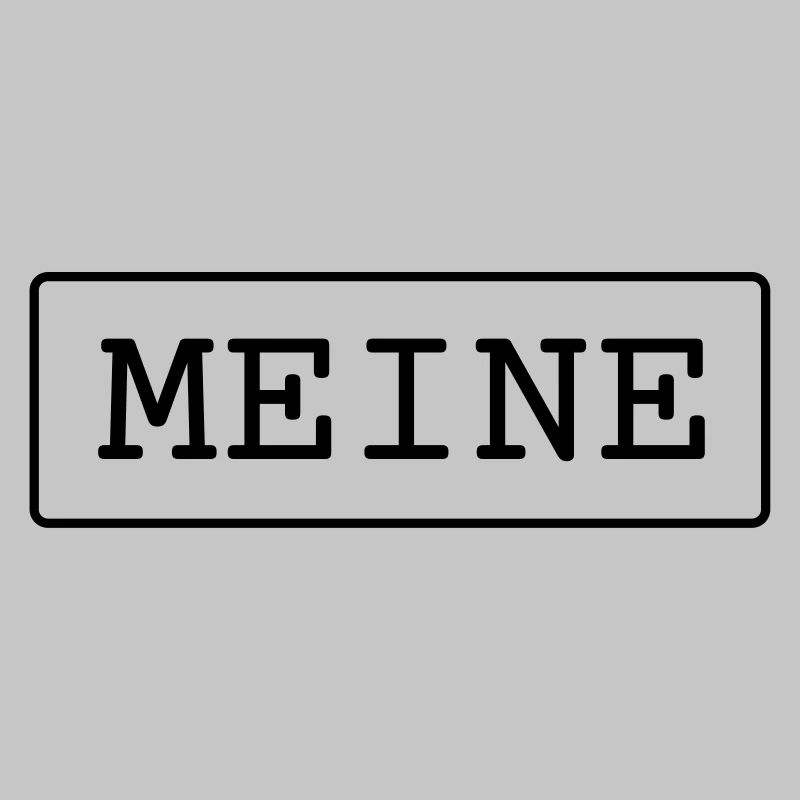 Meine Eigentum Besitz Geschenk