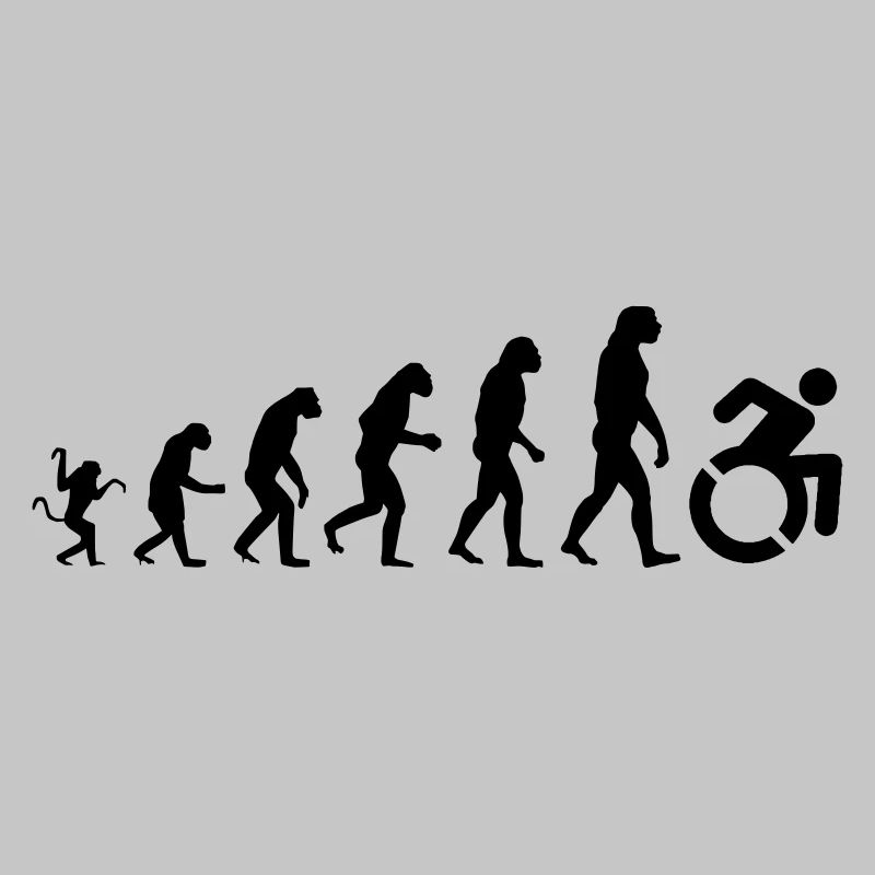 Evolution des Rollstuhls *