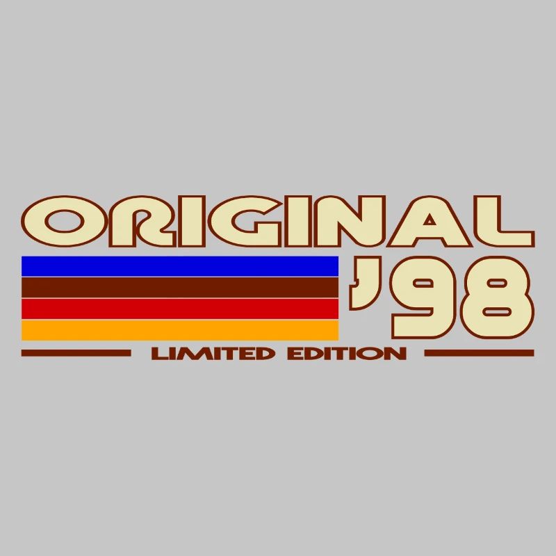 Originales 98er Retro Rainbow