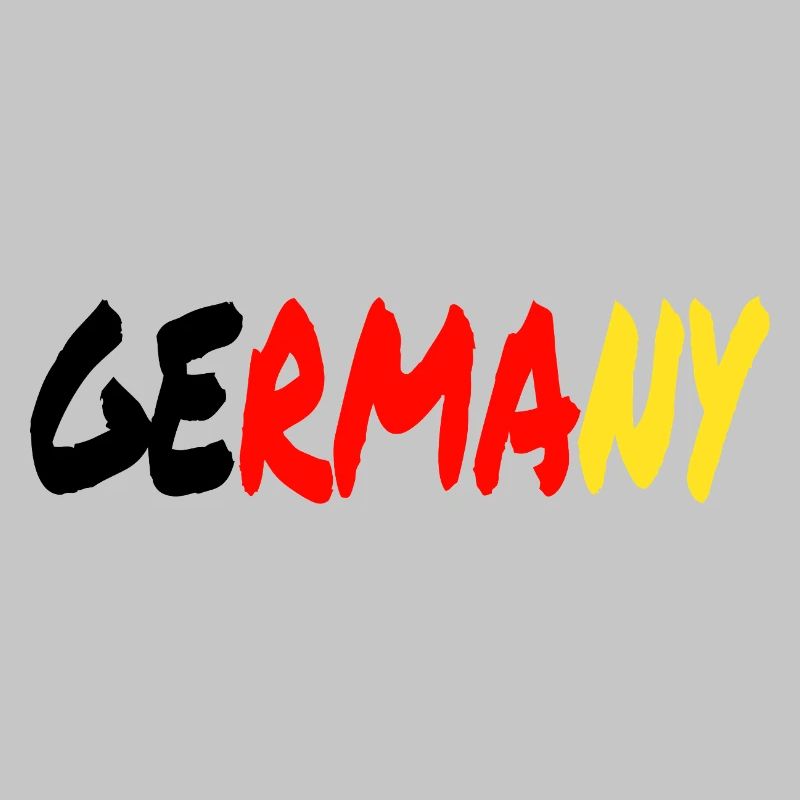 GERMANY Gradient Pinsel-Look