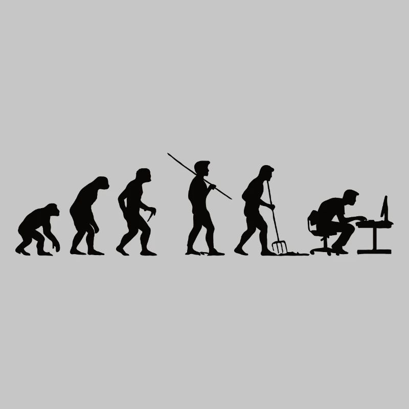 Programmierer Evolution Informatiker Entwickler