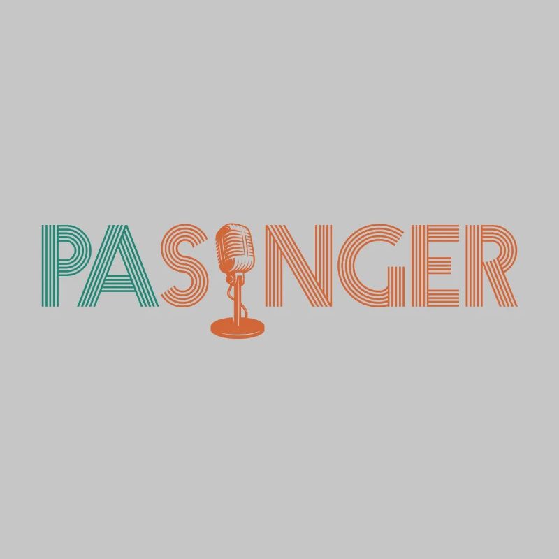 Passinger Mikrofon Typografie