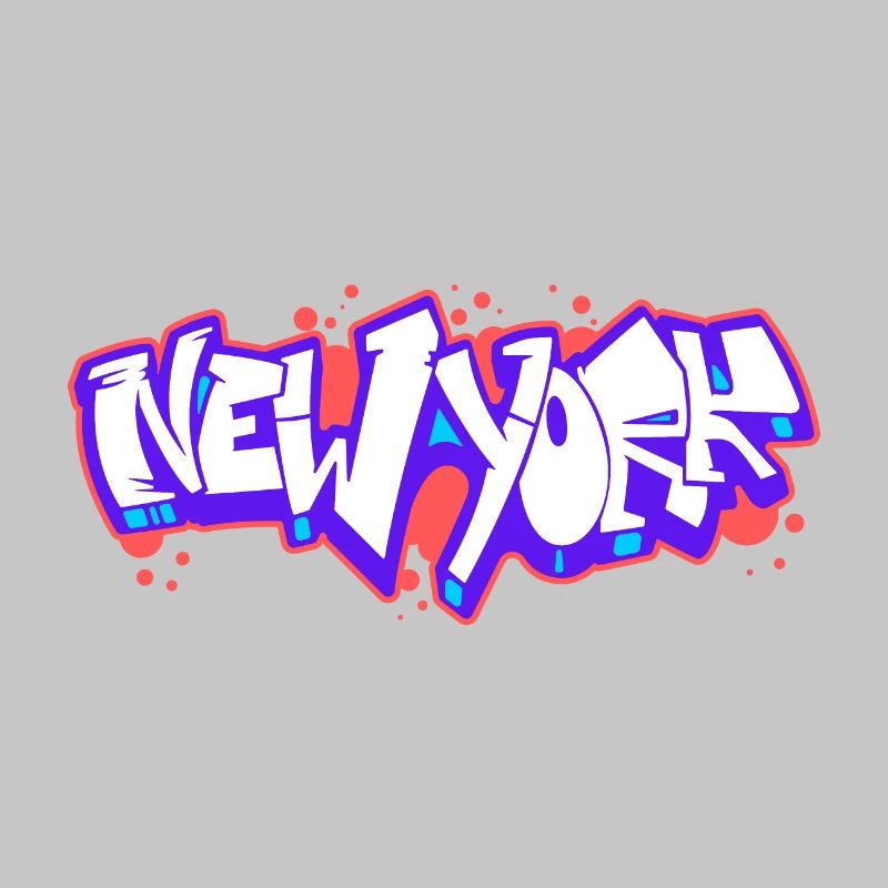 Graffiti horizontal de New York 1