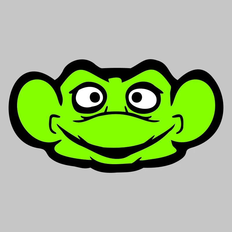 Frog Toad Smiles Funny Comic Happy Cool