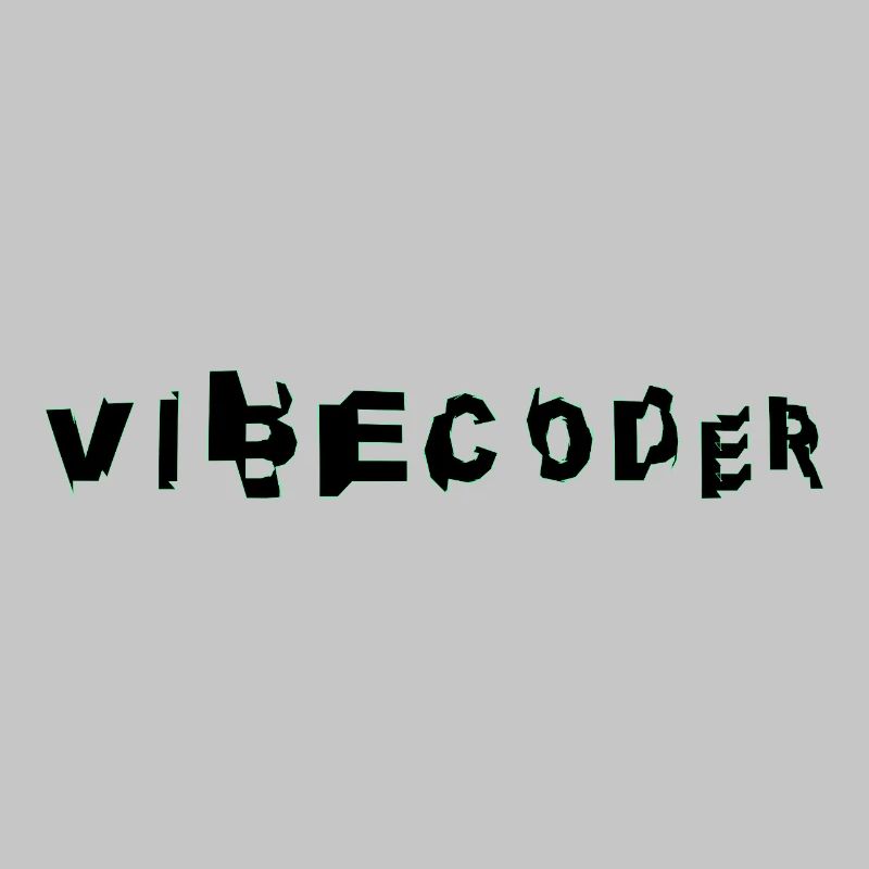 VibeCoder Glitch Neon