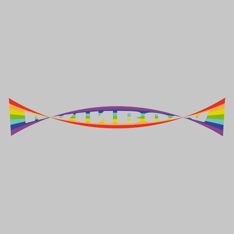 Variation du drapeau arc-en-ciel