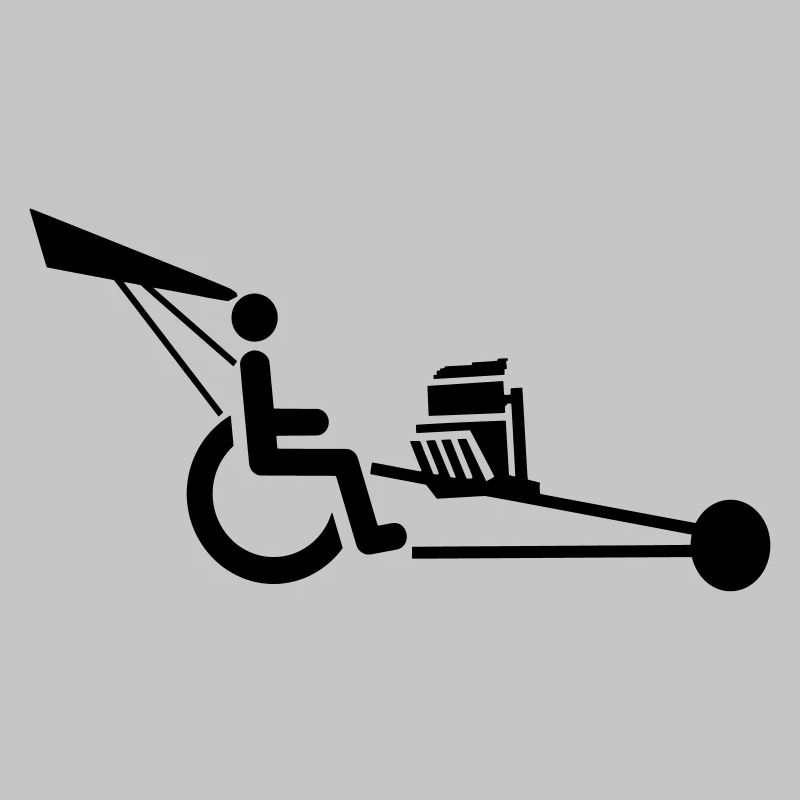 Image d’un fauteuil roulant avec moteur V8 #