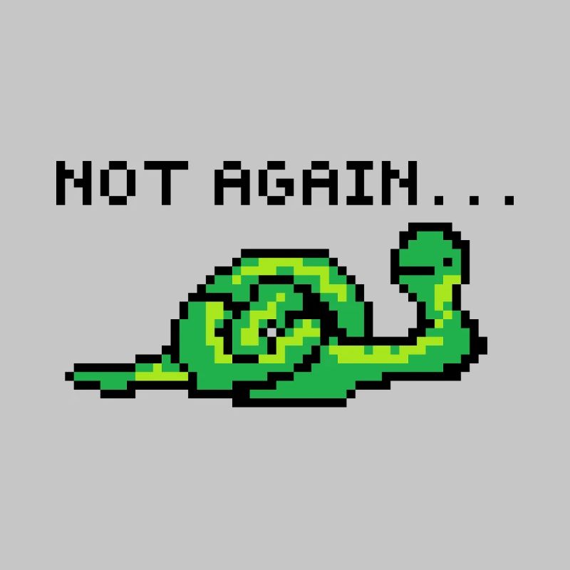 Pixelart Serpent