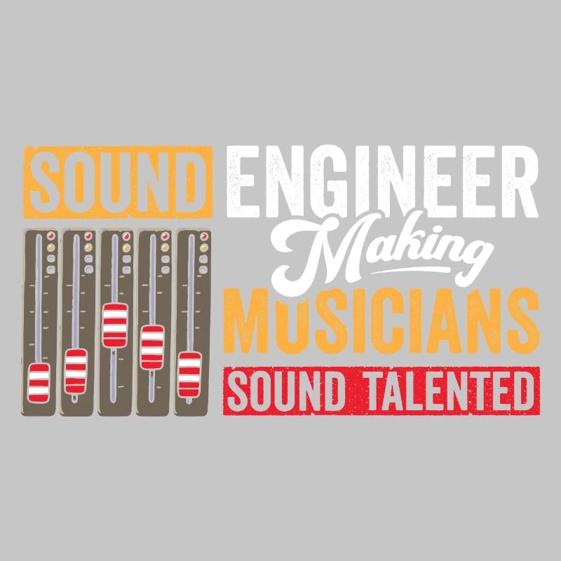 Sound engineer makes musicians sonorous