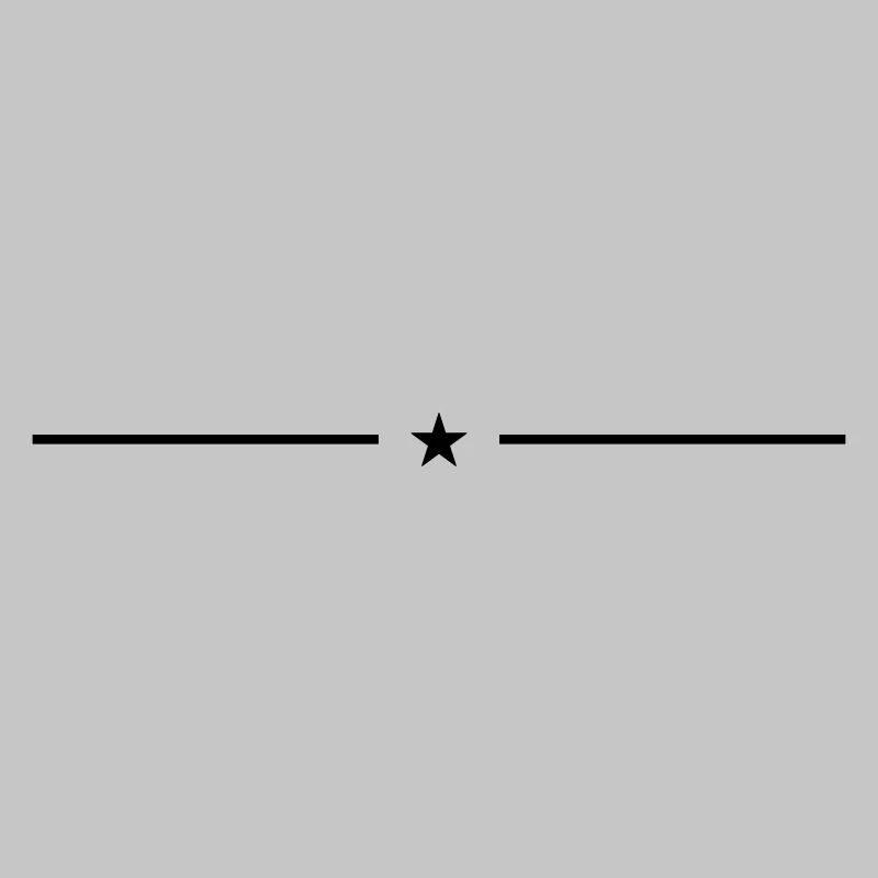Line Star Icon