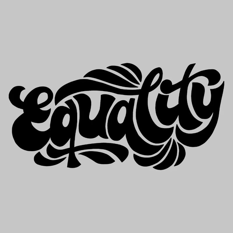 Equality – Feministisches Statement Design