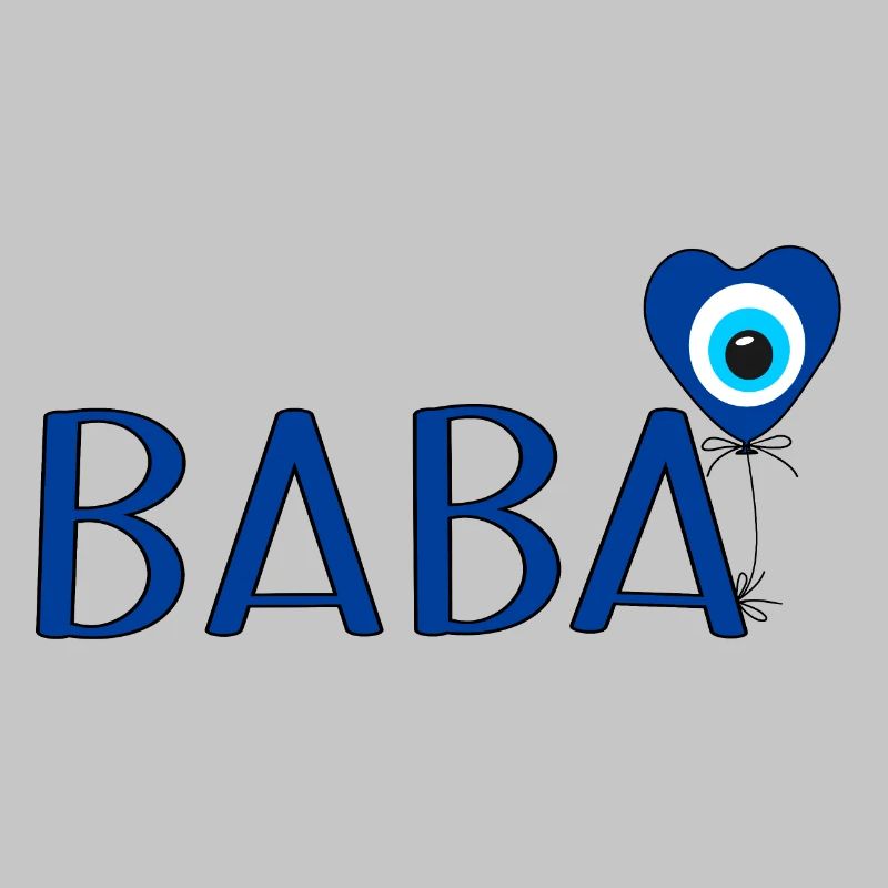Baba mit Nazar Luftballon