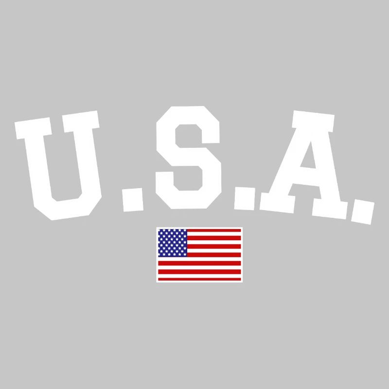 Drapeau américain Blanc