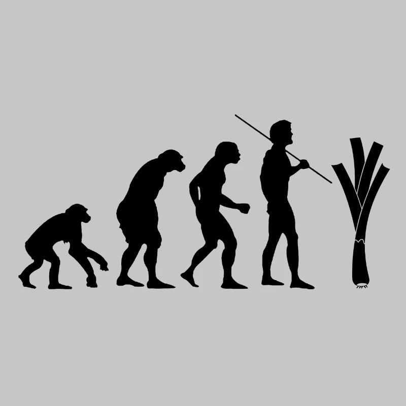 Evolution of the leek