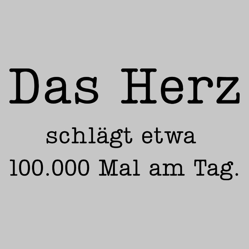 Science Snack Typewriter: Das Herz schlägt