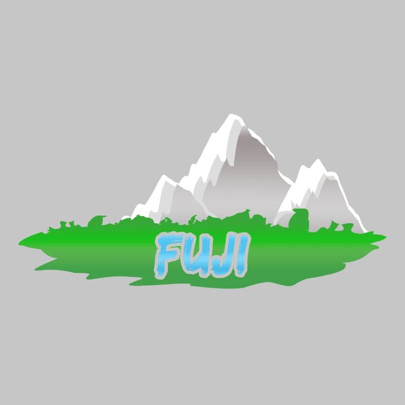 Fuji as a mountain
