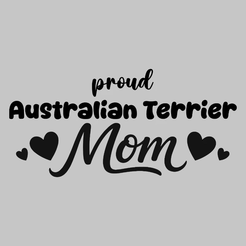 Fière mère Aussie Terrier, Australienne