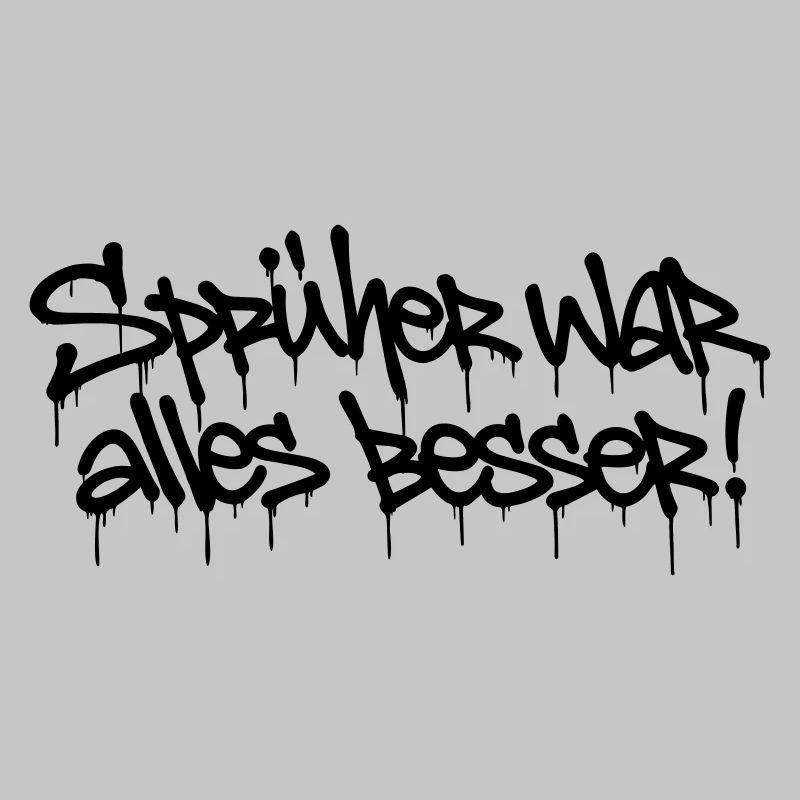 Sprüher war alles besser! – Graffiti Tag Design