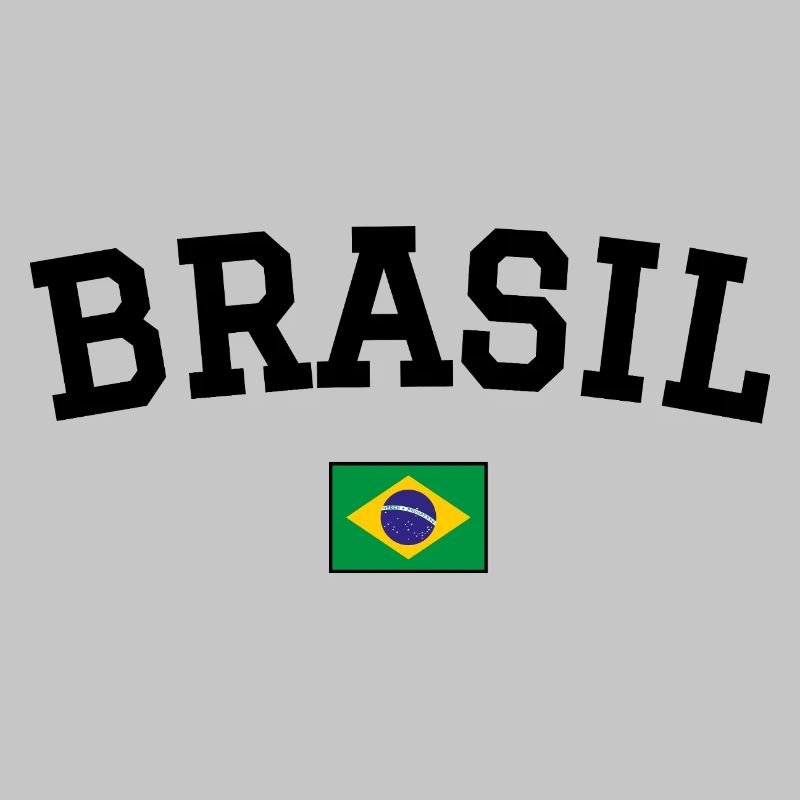 Drapeau du Brésil Noir