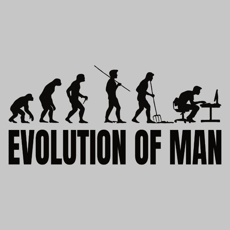 Programmer Computer Freak Evolution