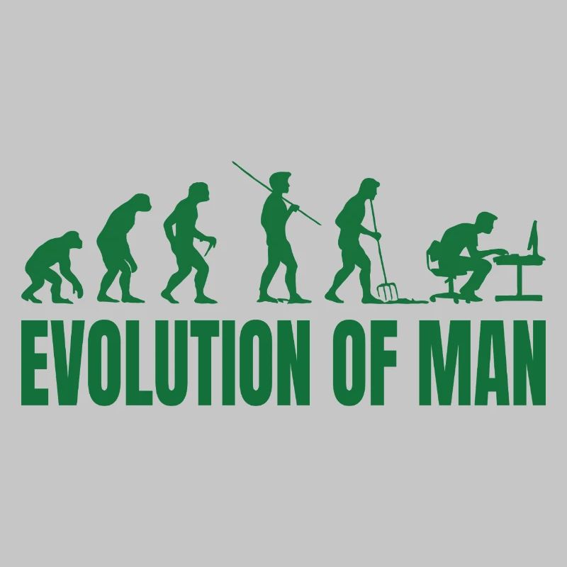 Evolution of Man Programmierer IT
