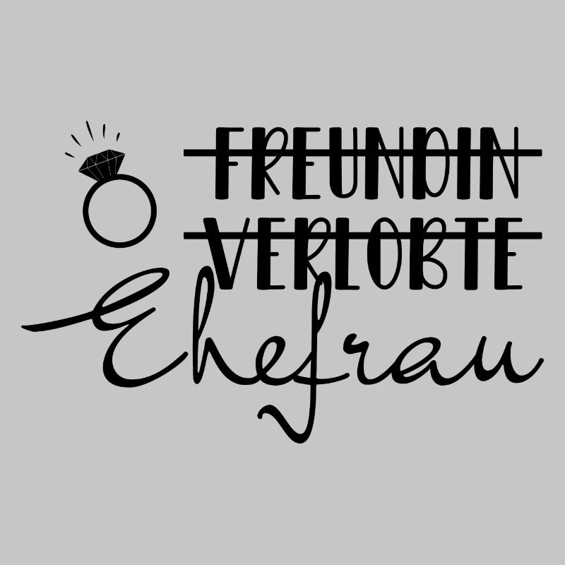 Verlobte Ehefrau Braut Hochzeit Bride hen night