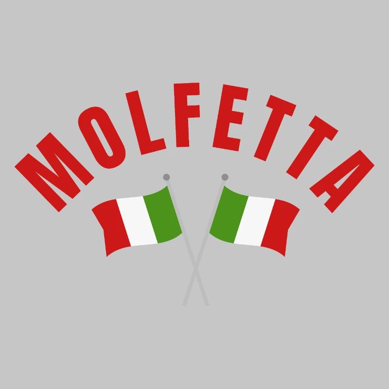 MOLFETTA Italian Flags Cross